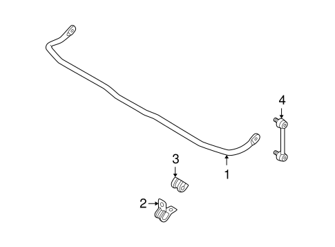 5 STABILIZER BAR & COMPONENTS