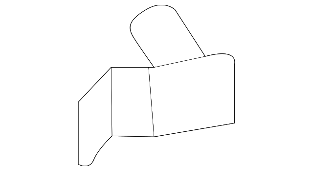 72729-7B000 Деталь SIDE MOLDING GROMMET, LEFT