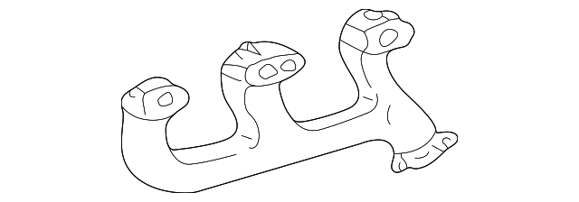 14102164 EXHAUST MANIFOLD, RIGHT