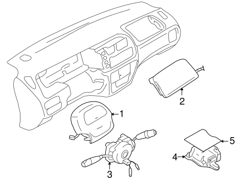 Tracker AIR BAG COMPONENTS 2