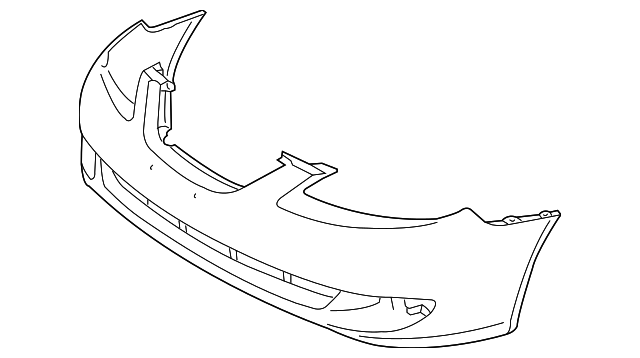 52119-06929 BUMPER COVER