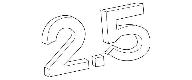 1K5-853-675-739 Деталь NAMEPLATE