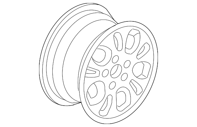 42700-S3V-A21 Деталь DISK, ALUMINUM WHEEL (17X6 1/2JJ) (TOPY)