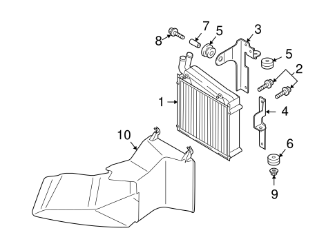 TT Quattro RADIATOR & COMPONENTS 3