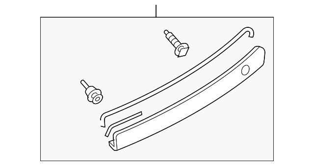 GM9E-50-810A-78 Деталь FINISH MOLDING