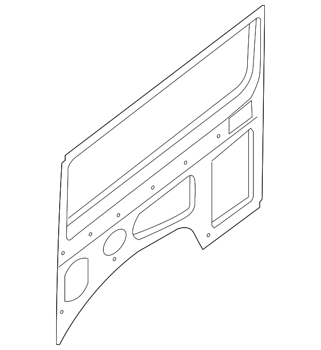 76652-1PA0A Деталь INNER PANEL, RIGHT