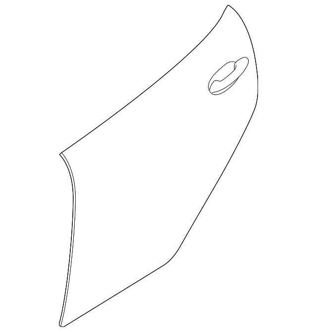 DF71-73-031D Деталь OUTER PANEL, LEFT
