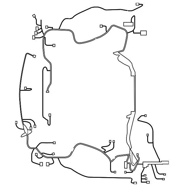 240121NL0B Деталь ENGINE HARNESS