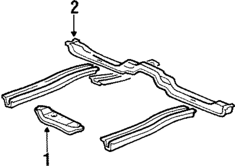 Tercel FRONT FLOOR