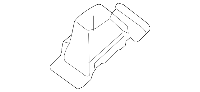 4181182Z00 Деталь BUMPER, RIGHT
