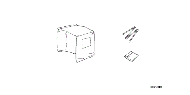 ACCESSORIES/CABANA (TAILGATE) for 2007 Honda ELEMENT #1