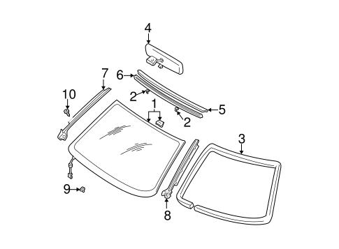 Maxima REAR SEAT COMPONENTS