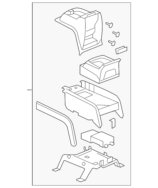 25775480 CONSOLE ASSY