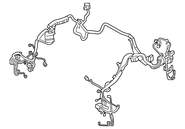 240124GA0D Деталь ENGINE HARNESS