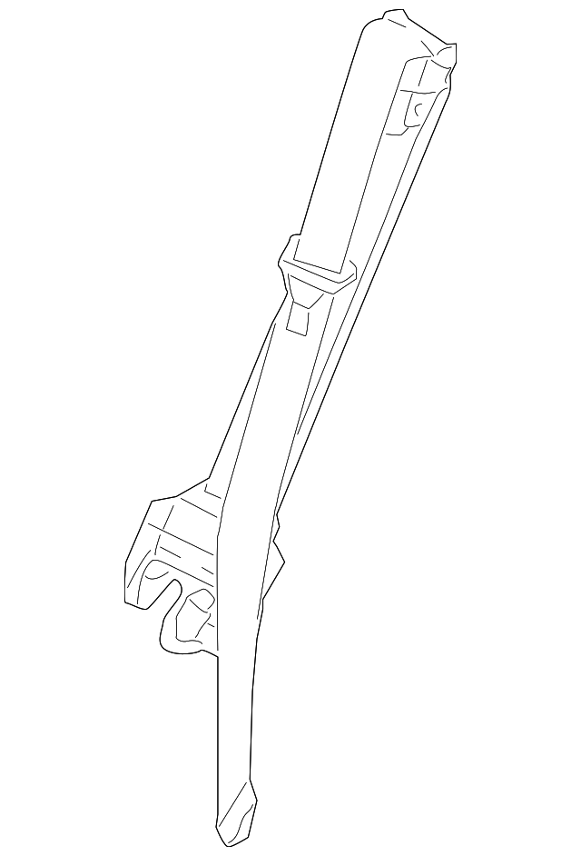 88957670 Деталь BELT & RETRACTOR, RIGHT