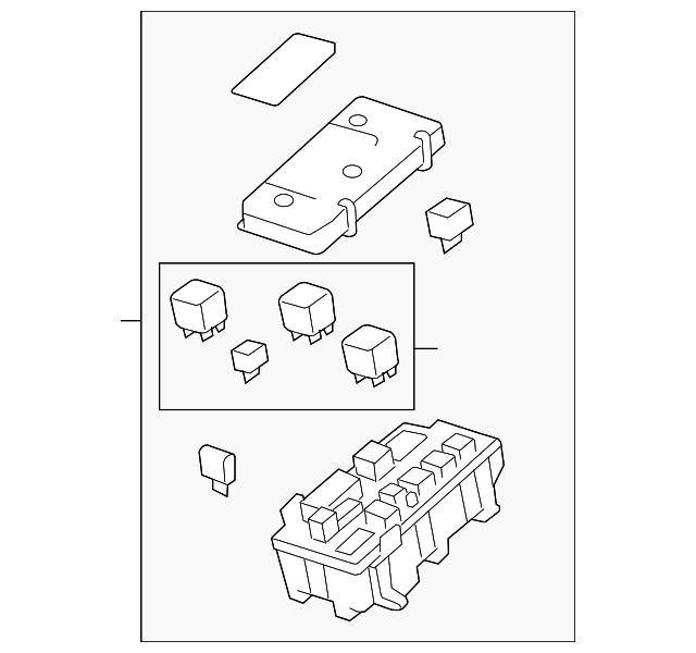 20894794 FUSE & RELAY BOX