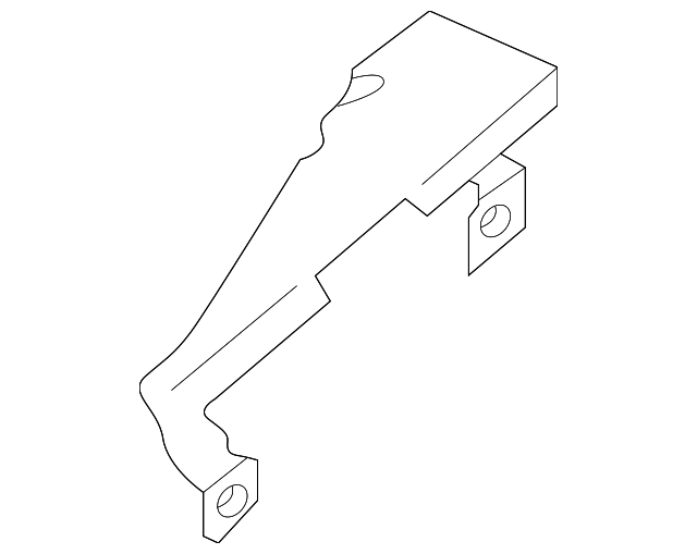 MR512844 Деталь BRACKET, LEFT