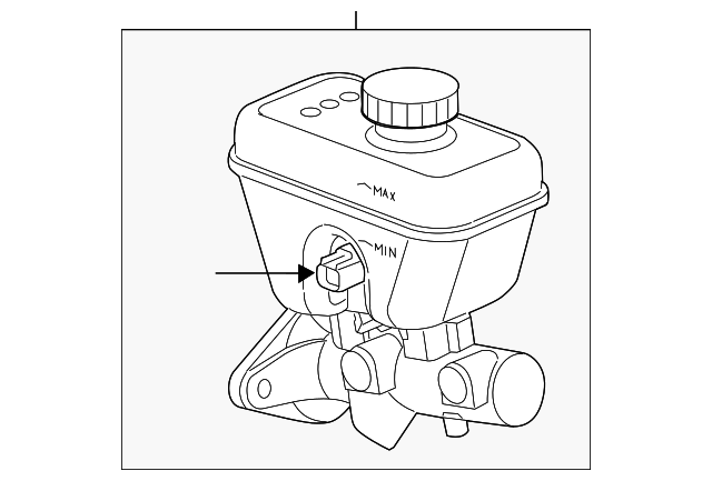 5143289AA Деталь MASTER CYLINDER