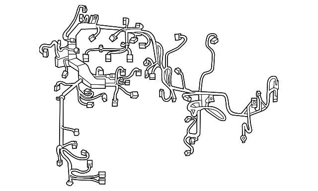 82121-07221 Деталь ENGINE HARNESS