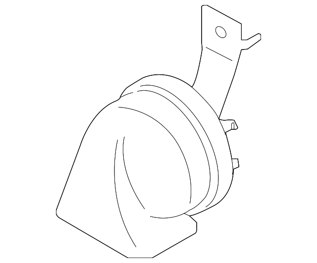 256101V80A Деталь HIGH NOTE HORN, LEFT