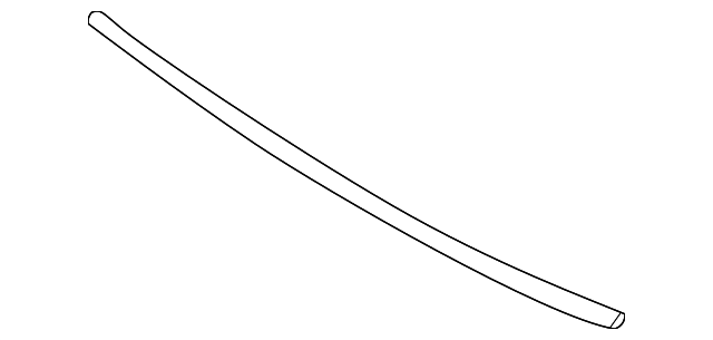 MR574507 Деталь UPPER MOLDING