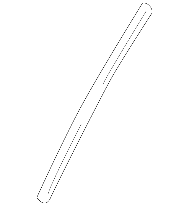 MR574503 Деталь SIDE MOLDING, LEFT
