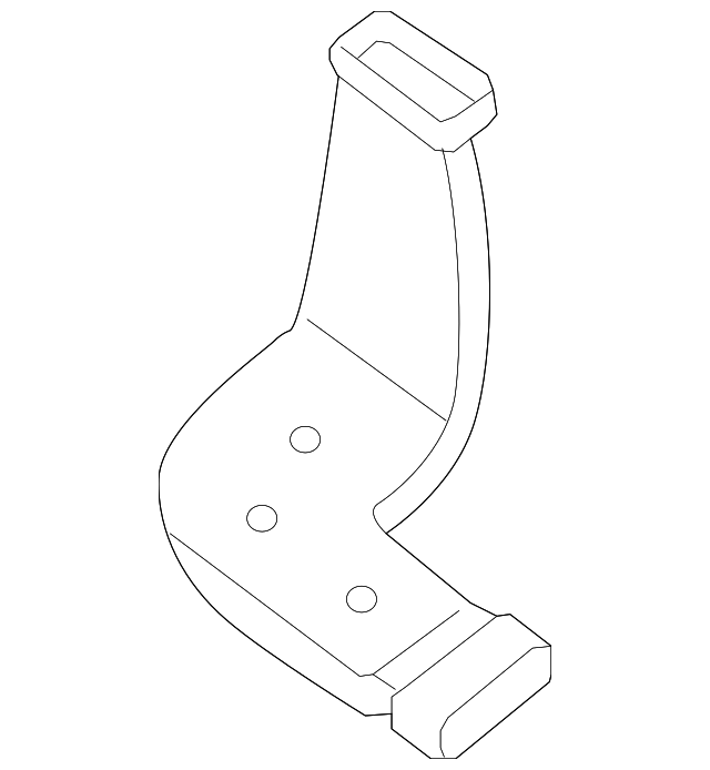 27833-3SH1A Деталь REAR DUCT, LEFT
