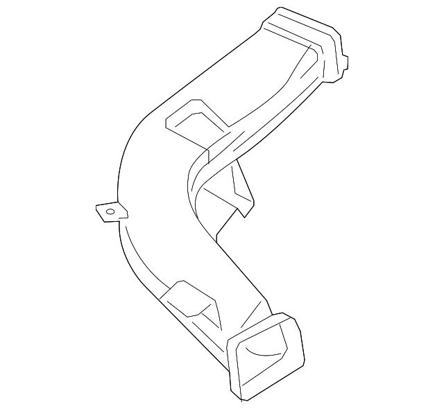 27870-3SH1A Деталь OUTLET DUCT, LEFT