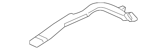 27811-3SH1A Деталь DEFROSTER DUCT, RIGHT