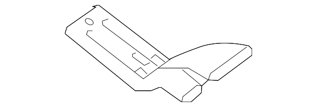 27850-3SH1A Деталь REAR DUCT, RIGHT