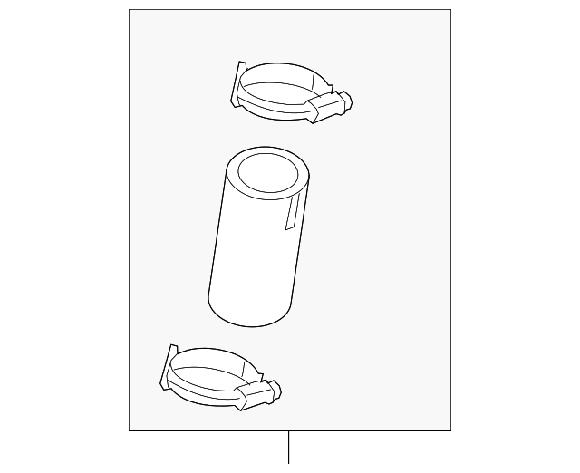 12643088 AIR INLET HOSE, LEFT