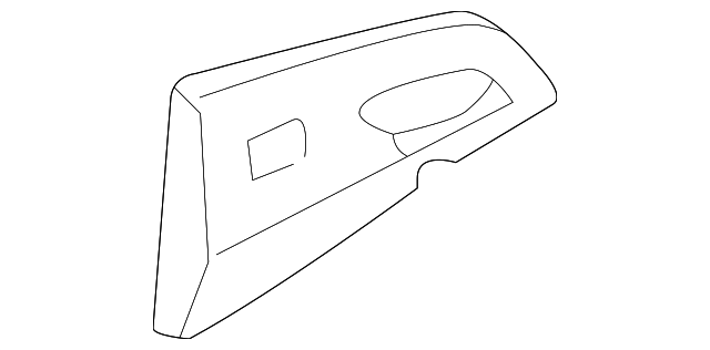 220-730-13-31-7211 SWITCH BEZEL, LEFT