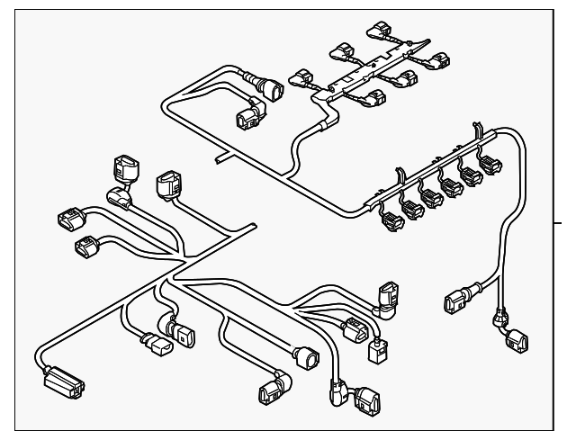 8J0-971-072-AH Деталь ENGINE HARNESS