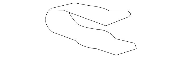 83855-60F70 CLUSTER COVER BRACKET