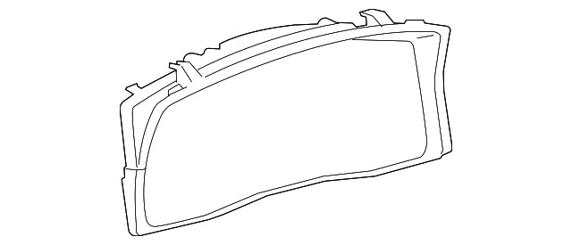83822-60Y40 CLUSTER COVER