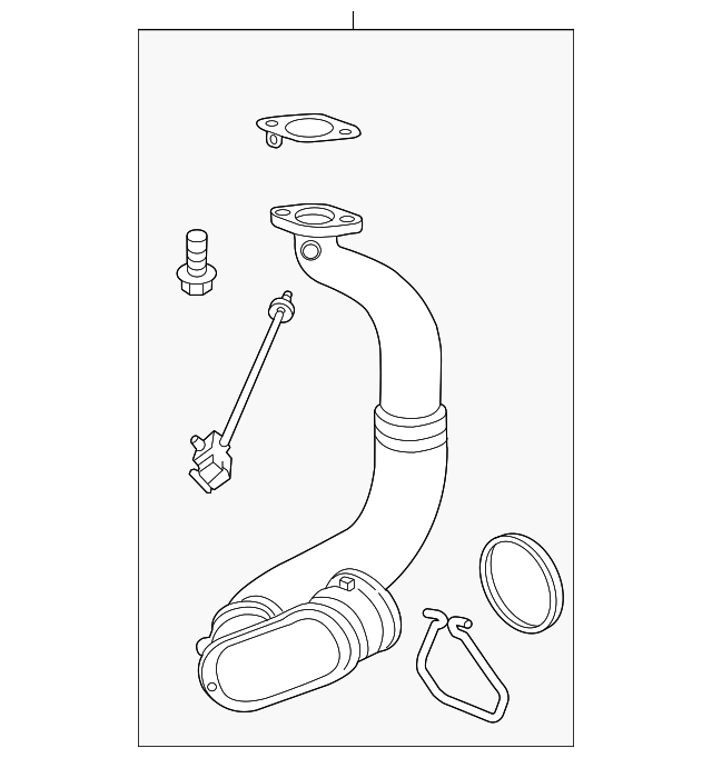 95472183 Деталь AIR INLET TUBE