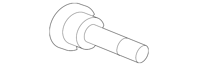 7T4Z-1107-C Деталь WHEEL STUD, RIGHT