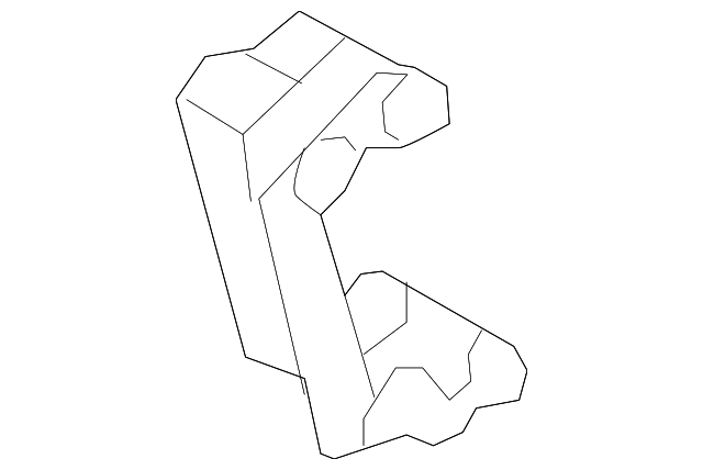 7T4Z-2B511-A Деталь CALIPER MOUNT, RIGHT