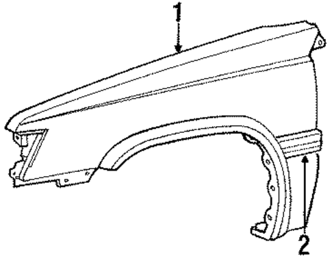 Tercel Крыло