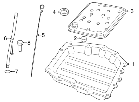 Sebring TRANSAXLE PARTS