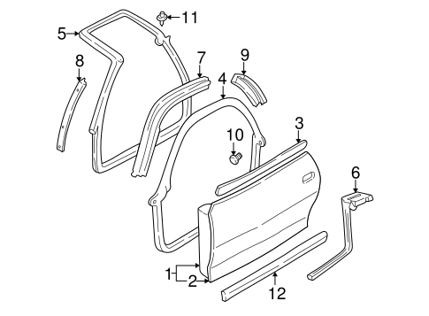 Camaro DOOR & COMPONENTS