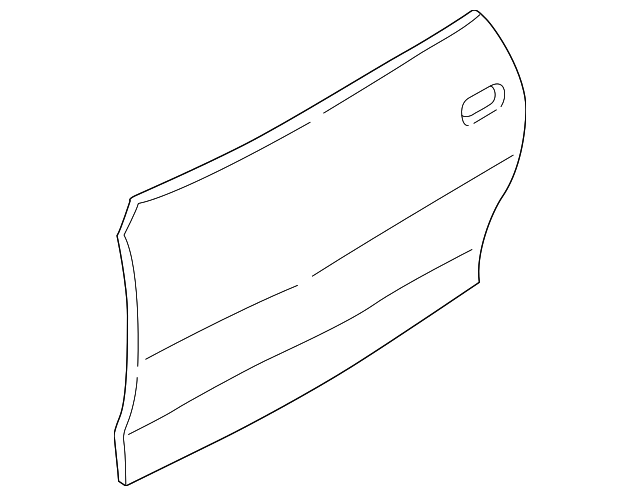 10250650 Деталь OUTER PANEL, RIGHT