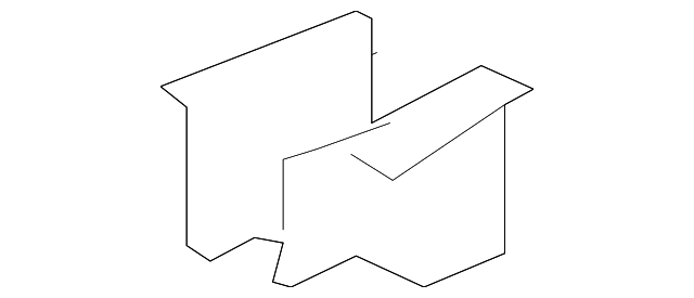19121020 Деталь RAIL END, LEFT