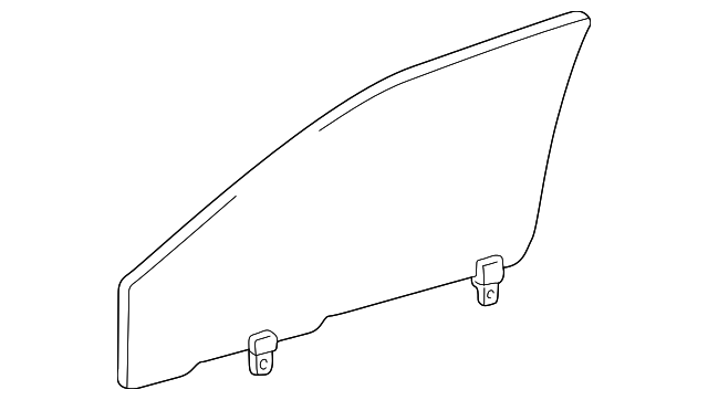 68101-21040 DOOR GLASS, RIGHT