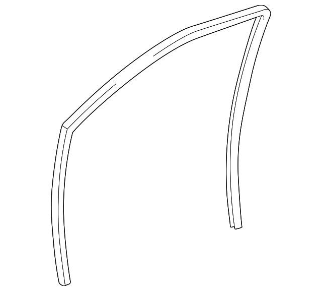 68151-21031 RUN CHANNEL, LEFT