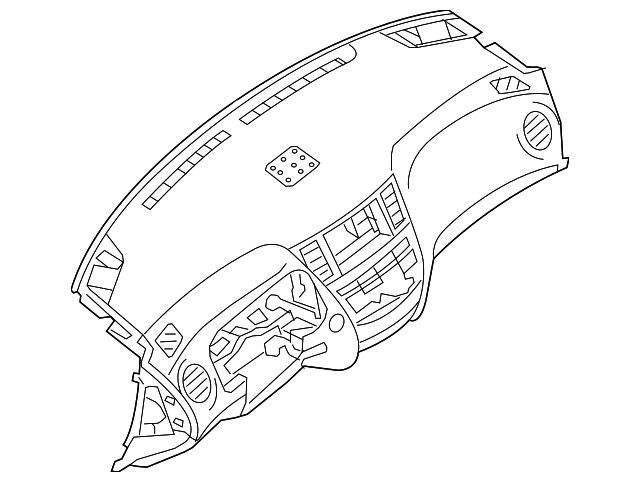68100-9PJ0A Деталь INSTRUMENT PANEL
