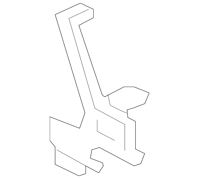 28039-3KA1A Деталь BRACKET, LEFT