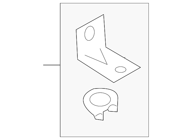 8L8Z-78226A20-B Деталь MOUNT KIT, LEFT