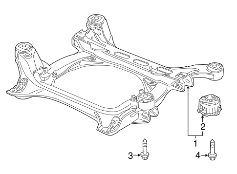 Touareg SUSPENSION MOUNTING