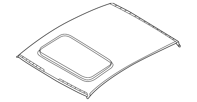4B5-817-017-A Деталь ROOF ASSY